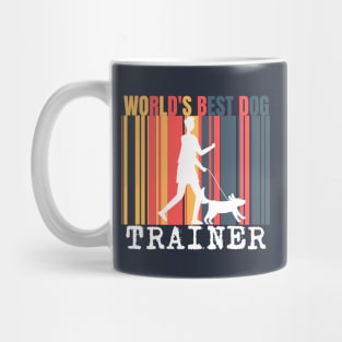 World's Best Dog Trainer Mug